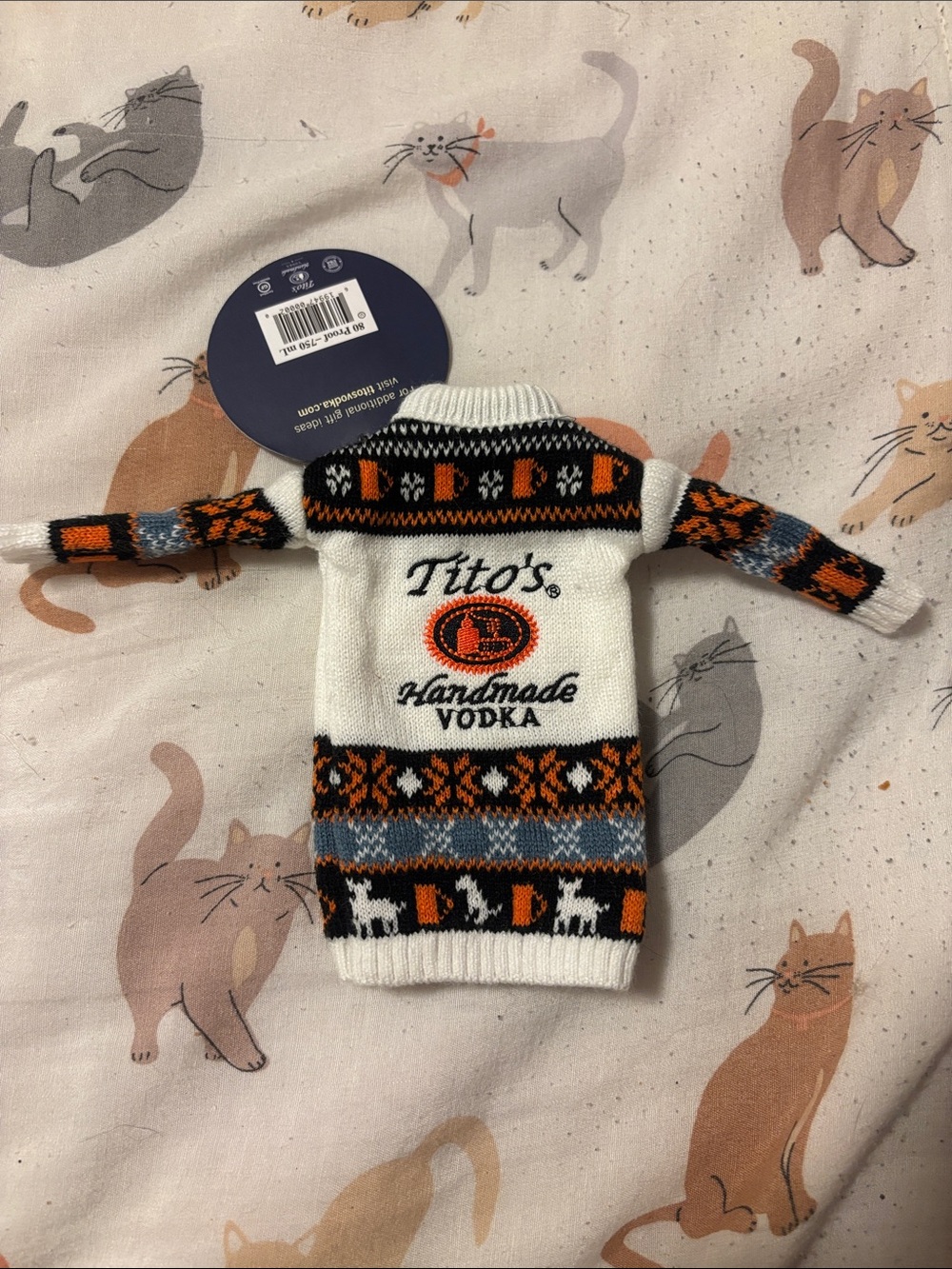 tito’s christmas sweater for drinks